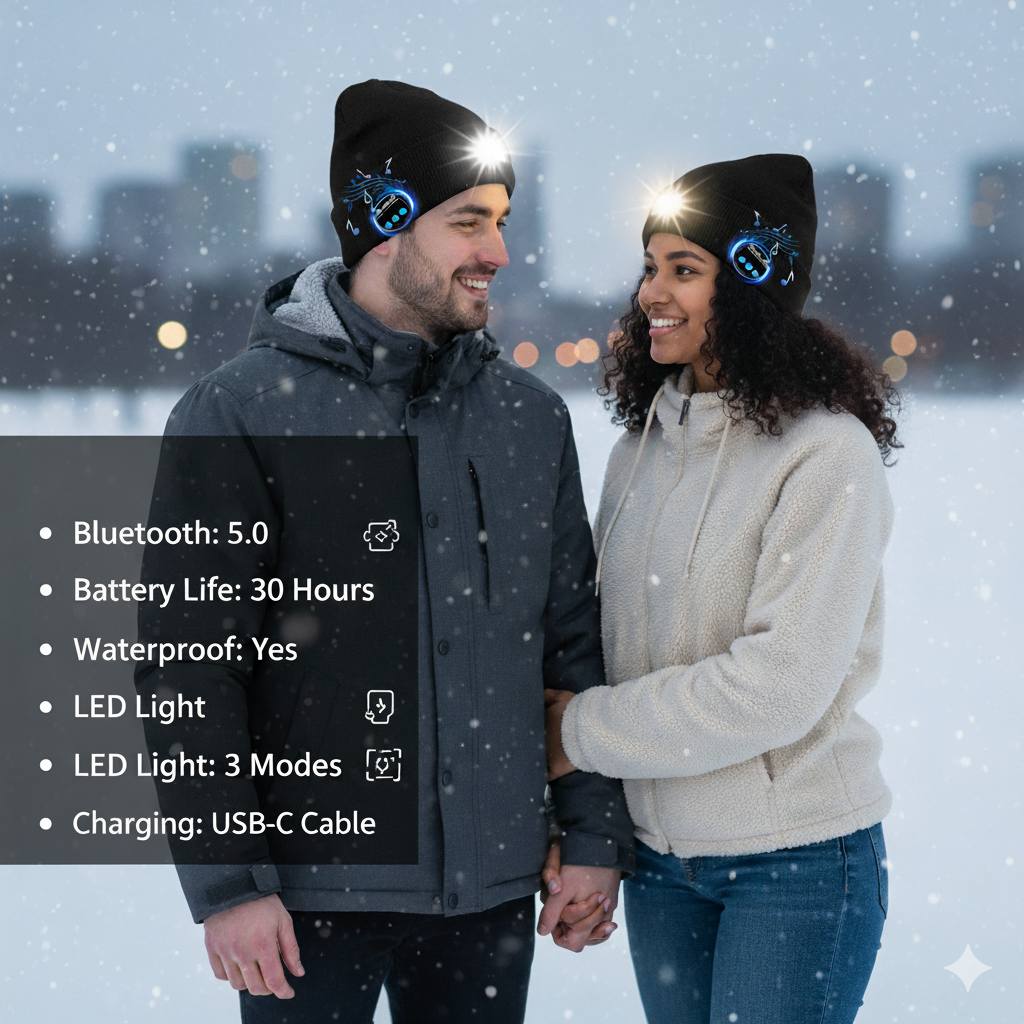 Zenith X Beam Beanie: V5.0 Smart Headwear