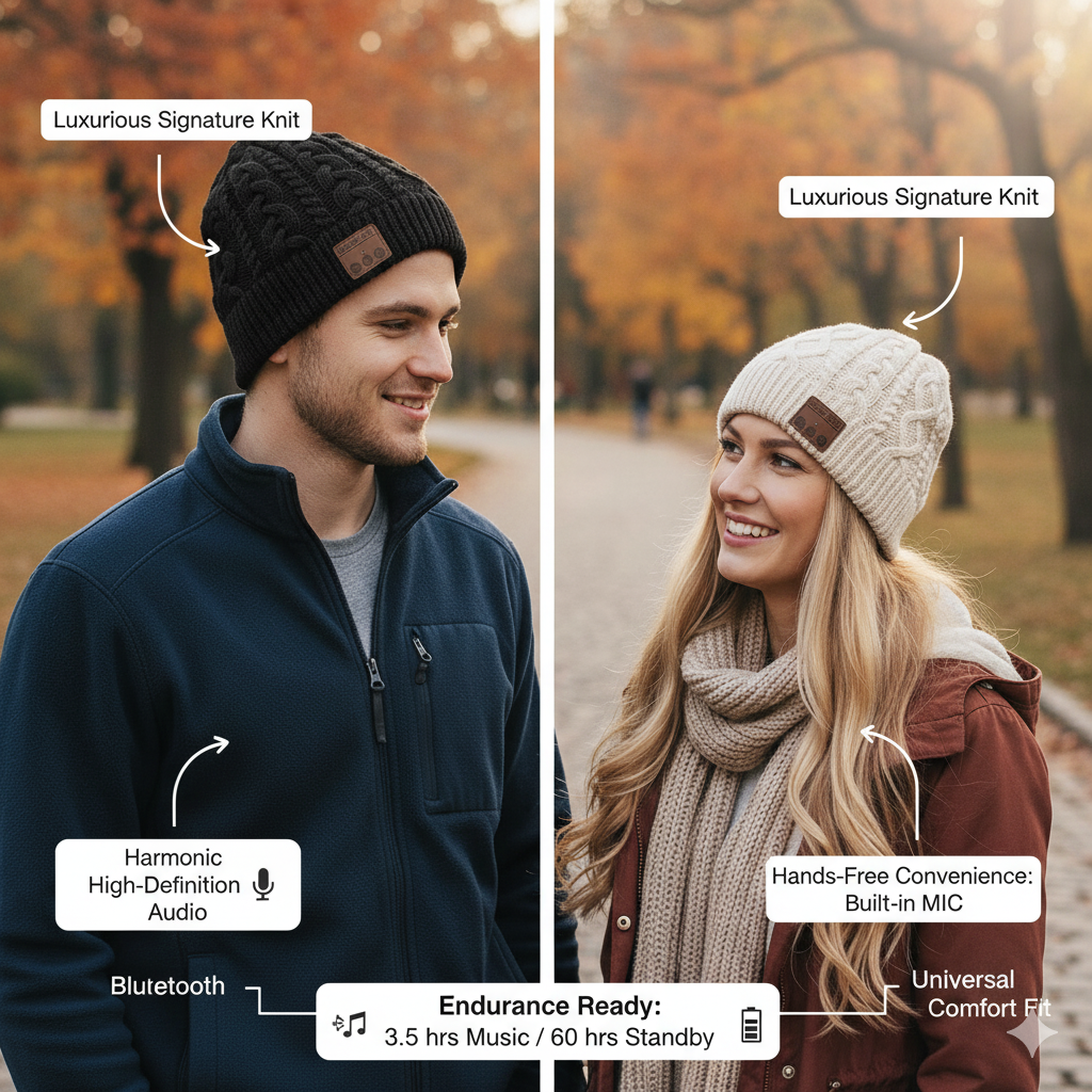 Zenith X Signature Knit Beanie: V5.0 Smart Headwear